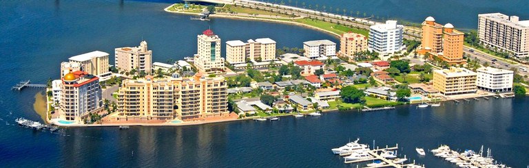 Sarasota Marina Arial View Florida  Real Estate Investments